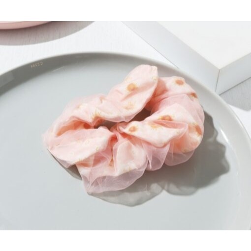 P0005【限量】大腸圈髮束 大腸圈 花圖案大腸圈-細節圖4