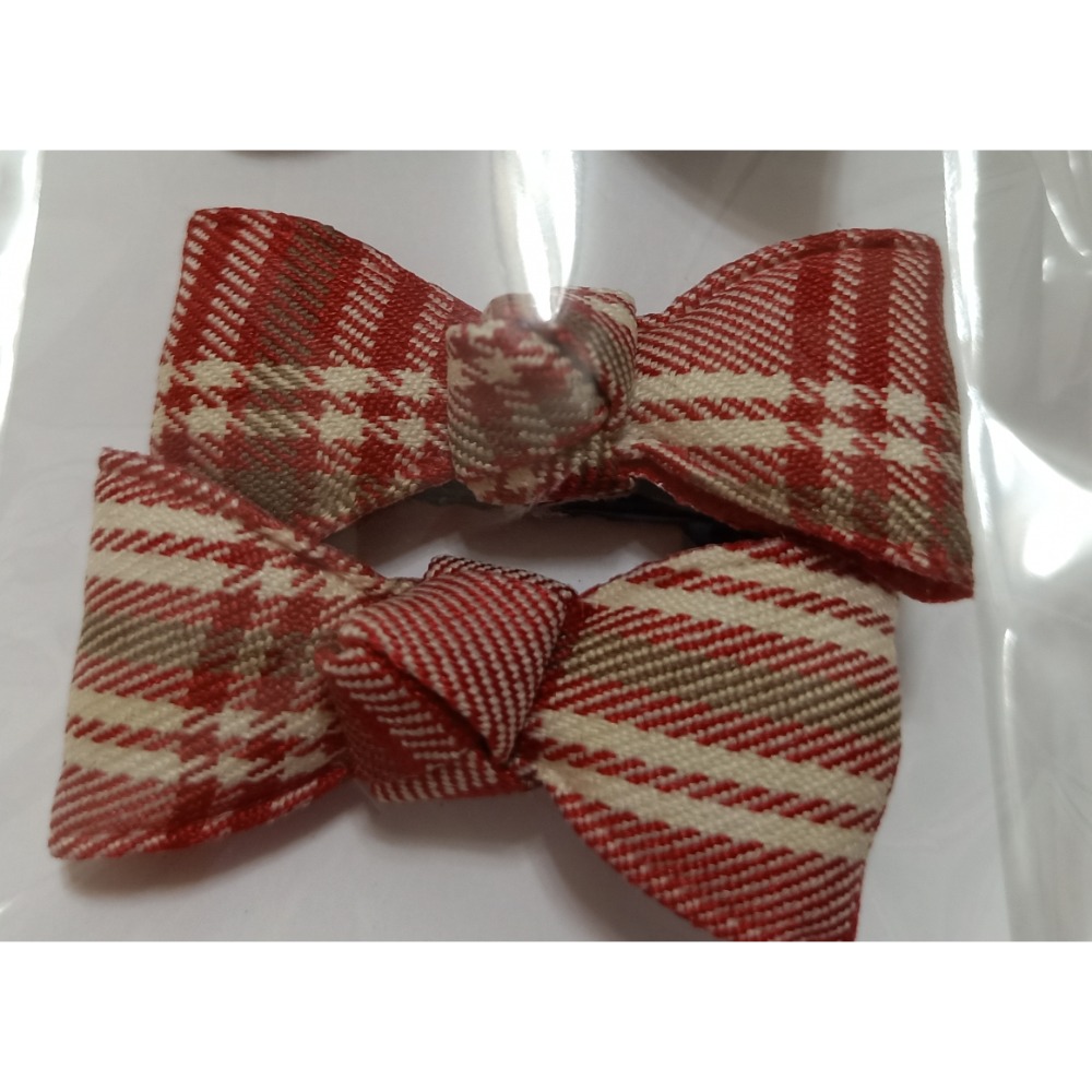 P0002【限量】扭結菱格髮夾-細節圖2