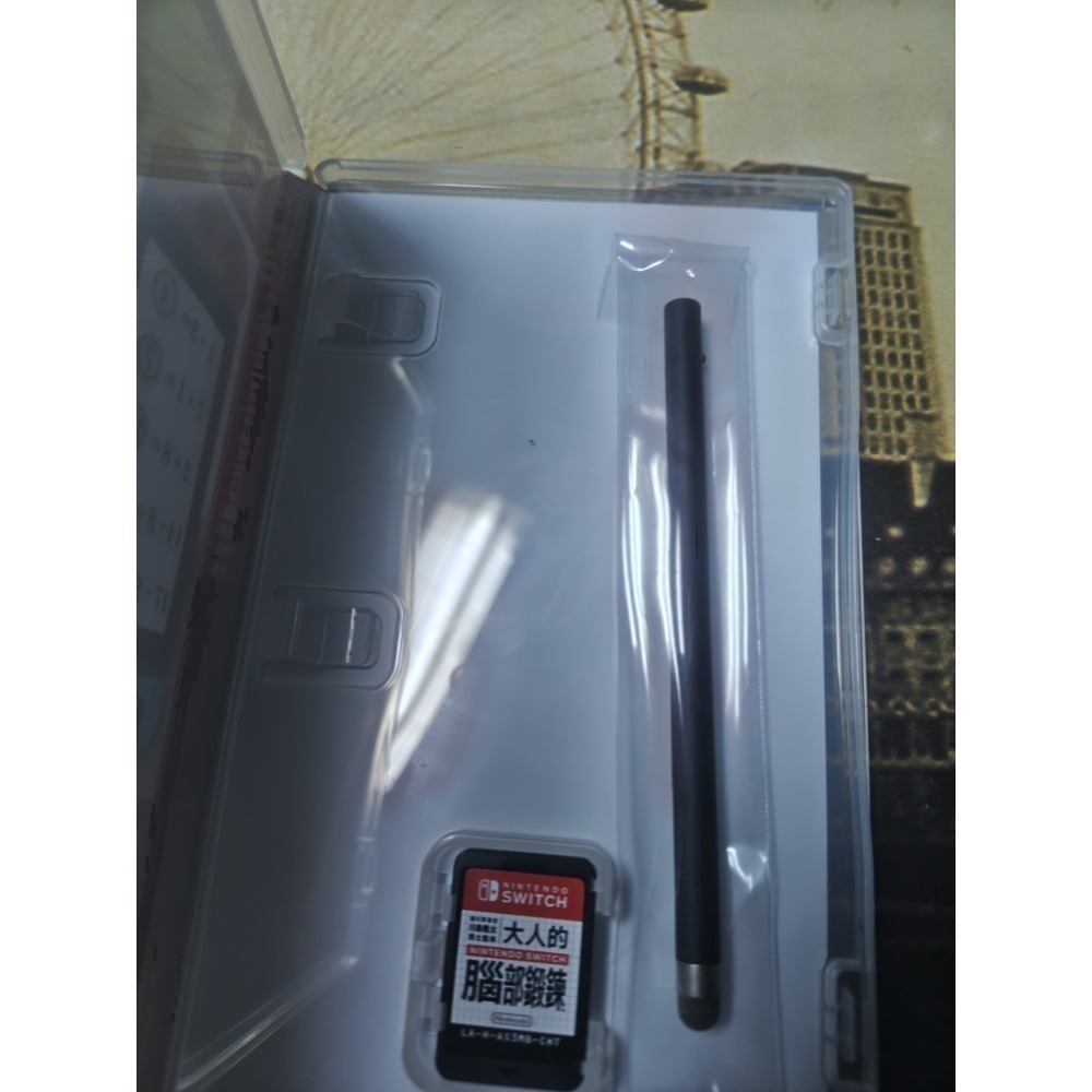 全新未拆 switch 大人的腦部鍛鍊 （附原廠觸碰筆）-細節圖2