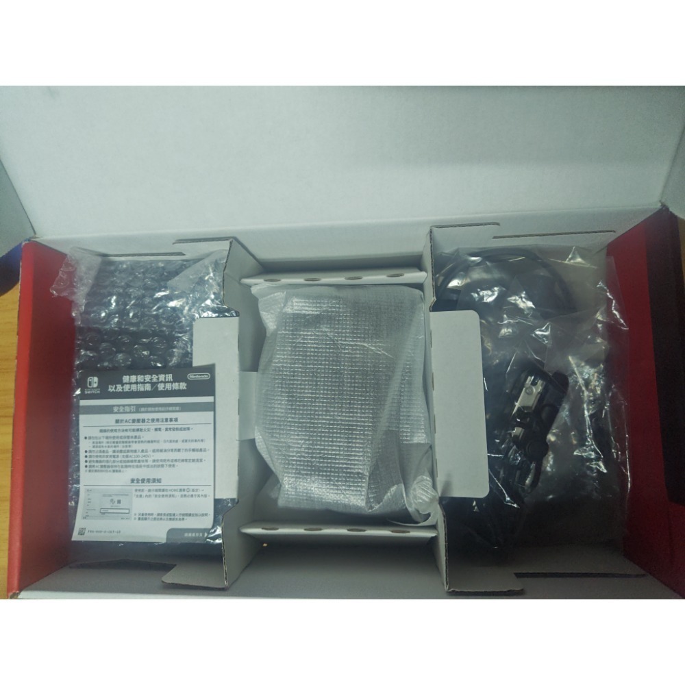二手 switch 主機  電力加強版 （盒裝）-細節圖2
