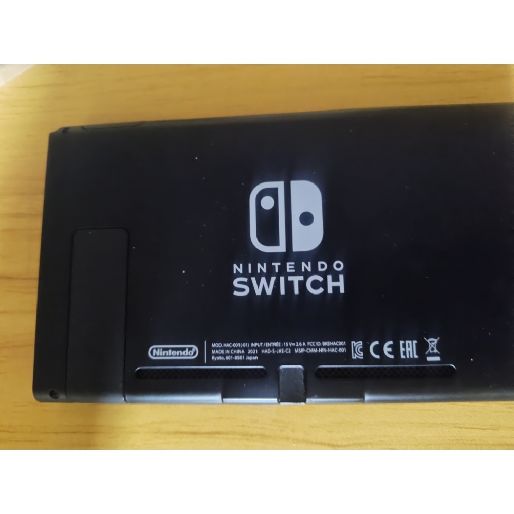 二手 switch 單主機 兩台合售（電力加強版，功能正常，螢幕出現線條）-細節圖3