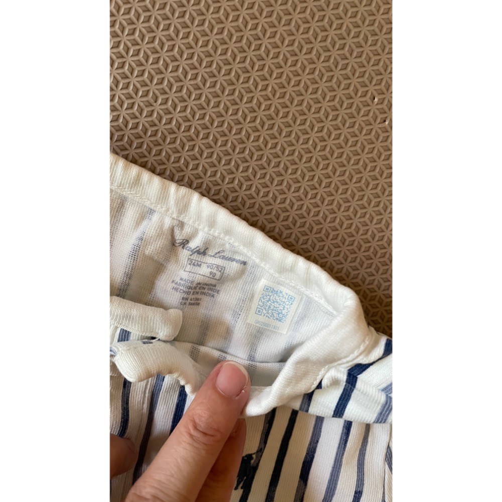 Polo 白色襯衫18m-細節圖2