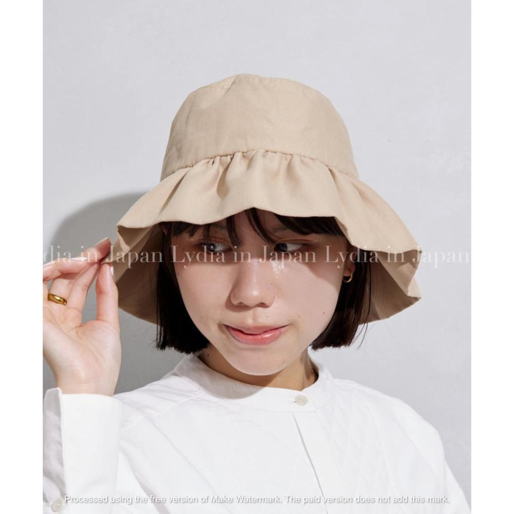 日本代購🇯🇵3coins 遮陽帽 抗UV帽 可調整頭圍 雙面帽 綁帶帽 帽子 抗曬帽 夏日防曬 戶外帽-細節圖3