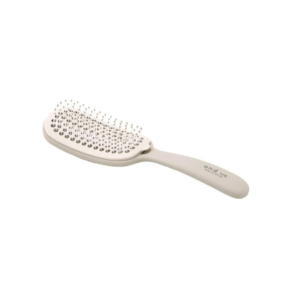 現貨在台24hr出貨🇯🇵3COINS便利清潔髮梳 日本熱銷品 易清潔 可拆洗 and us 梳子 日本 髮梳-細節圖6