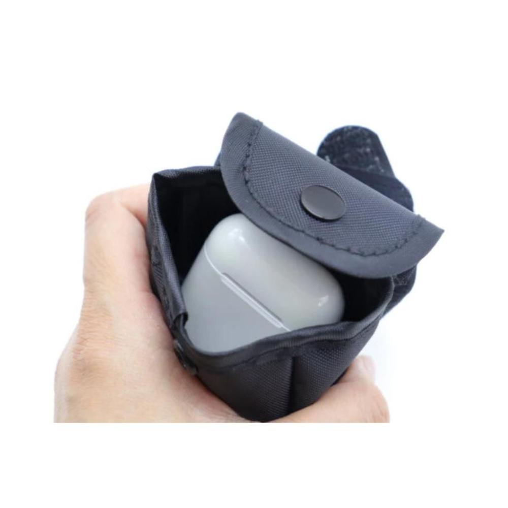 現貨在台24hr出貨🇯🇵背包小物收納袋 耳機收納 魔鬼粘 無線耳機收納 小物收納袋 配件收納 鑰匙收納 背包收納-細節圖2