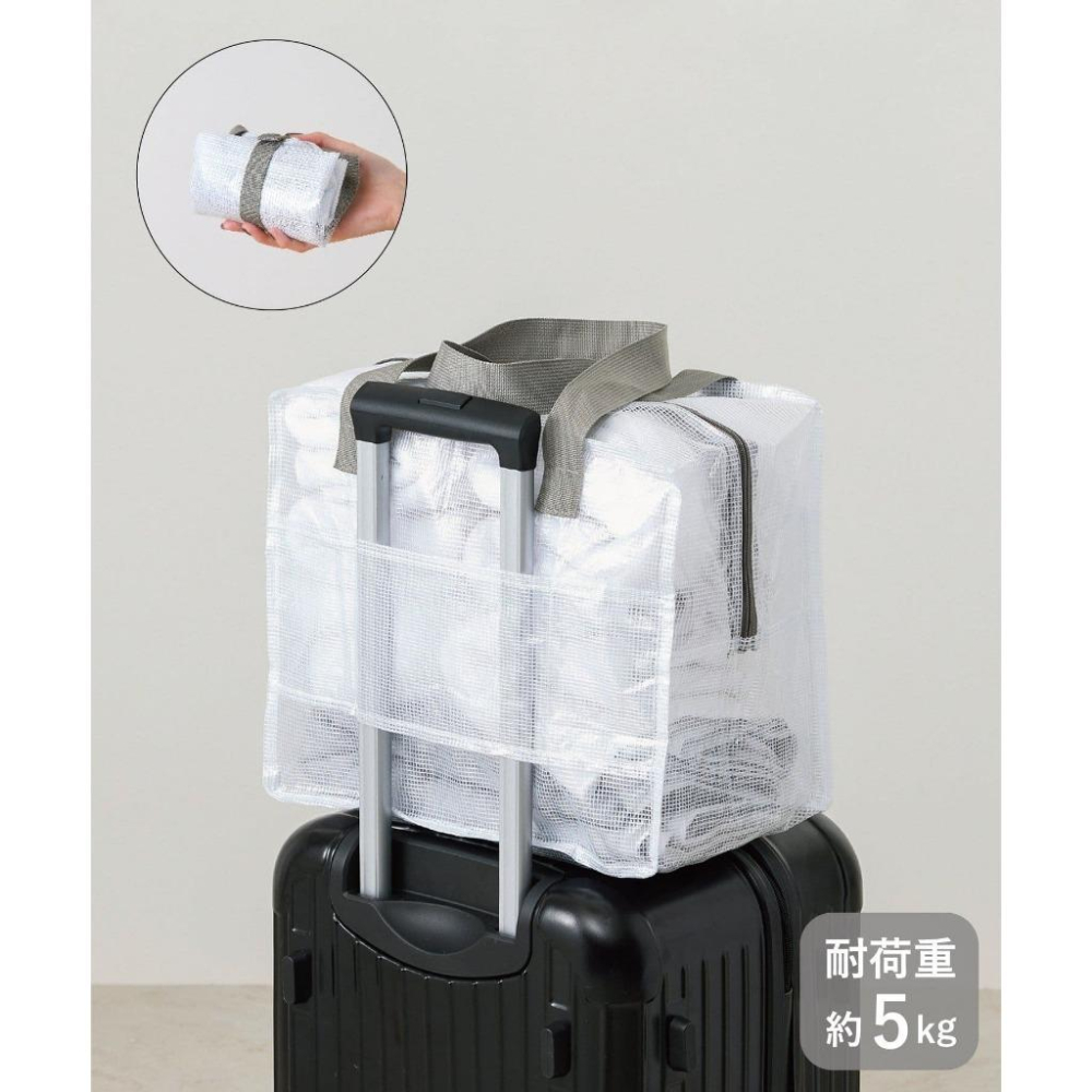 現貨在台24hr出貨🇯🇵3coins 新品 防水折疊旅行袋 登機袋 行李袋 旅行袋 摺疊旅行袋 旅行包 旅行收納-細節圖4