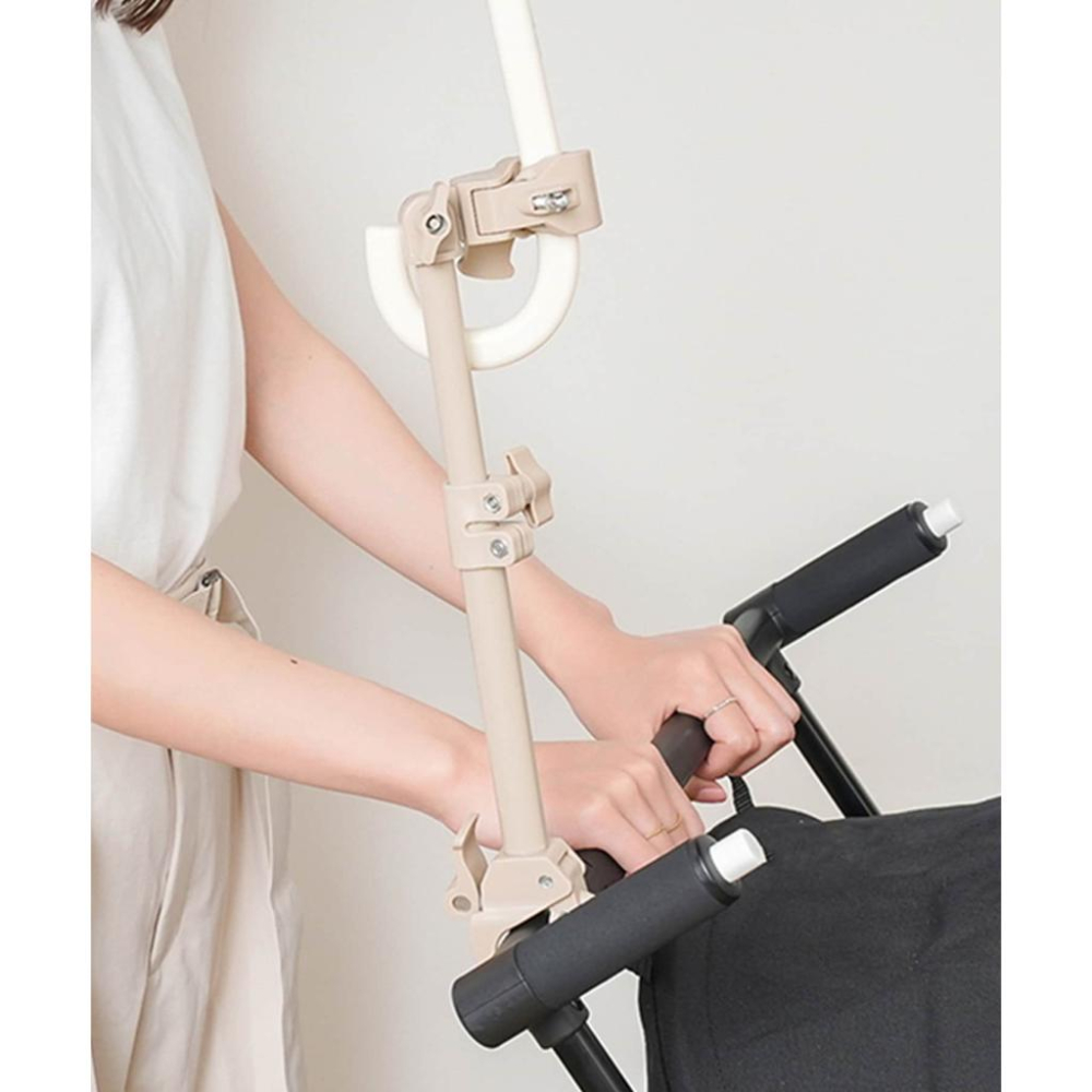 現貨在台24hr出貨🇯🇵3coins 嬰兒車傘架 傘夾 雨傘架 雨傘夾 陽傘架 推車配件 嬰兒車配件 育兒用品-細節圖9