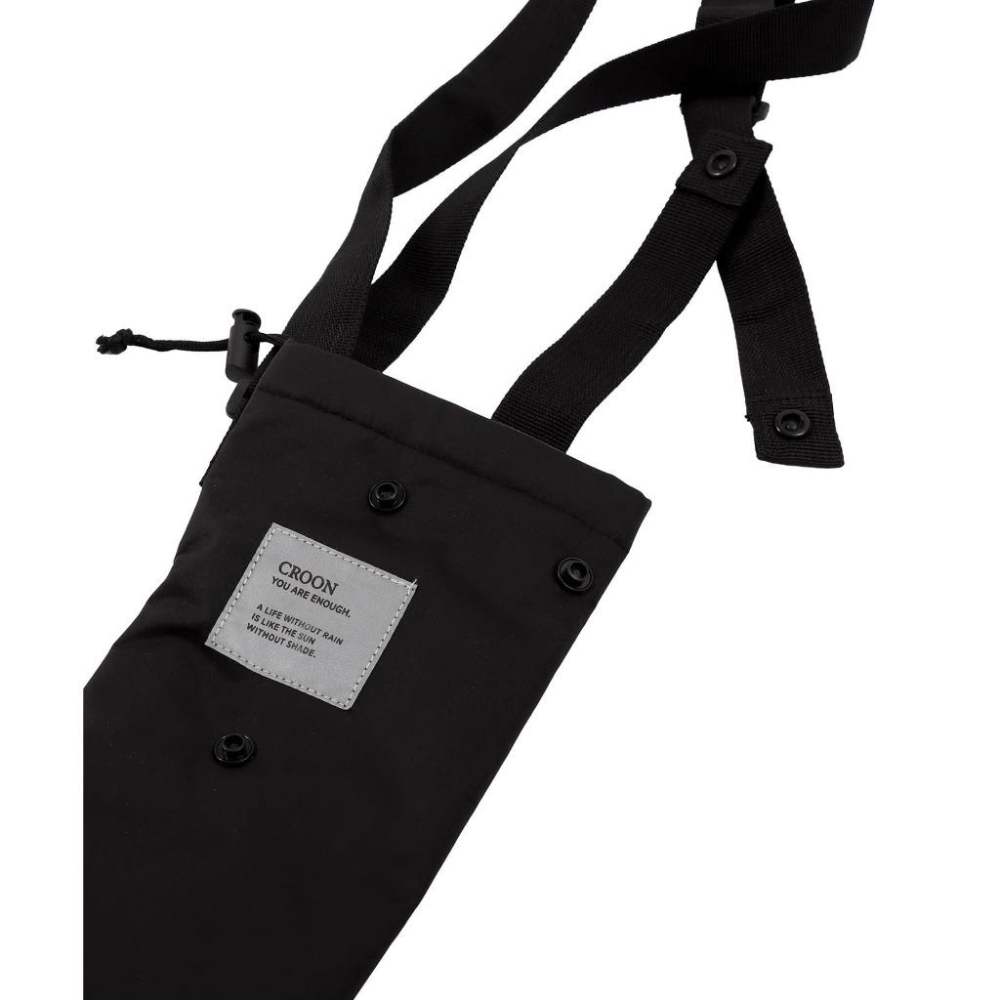 現貨在台24hr出貨🇯🇵3coins 兩用雨傘收納套 可斜背 長柄傘用 附掛帶 雨傘套 折疊雨傘套 雨季小物 傘套-細節圖5