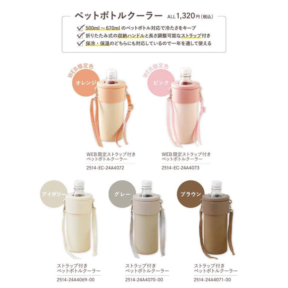 日本連線🇯🇵3coins 寶特瓶保冷杯 保冰杯 保冰套 寶特瓶保冰 保冰 保冷 寶特瓶 水壺 水瓶 寶特瓶適用 夏日必備-細節圖5