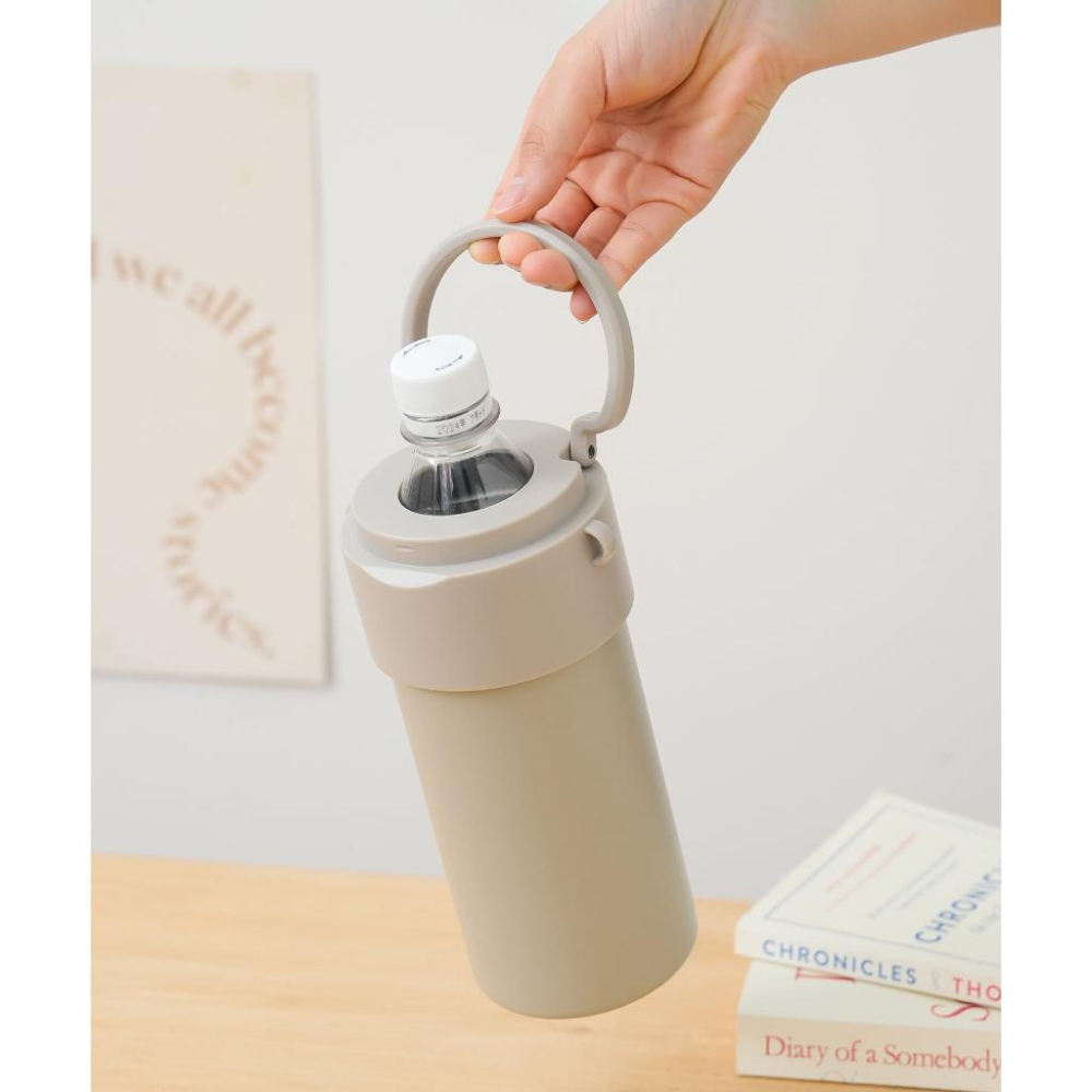 日本連線🇯🇵3coins 寶特瓶保冷杯 保冰杯 保冰套 寶特瓶保冰 保冰 保冷 寶特瓶 水壺 水瓶 寶特瓶適用 夏日必備-細節圖8