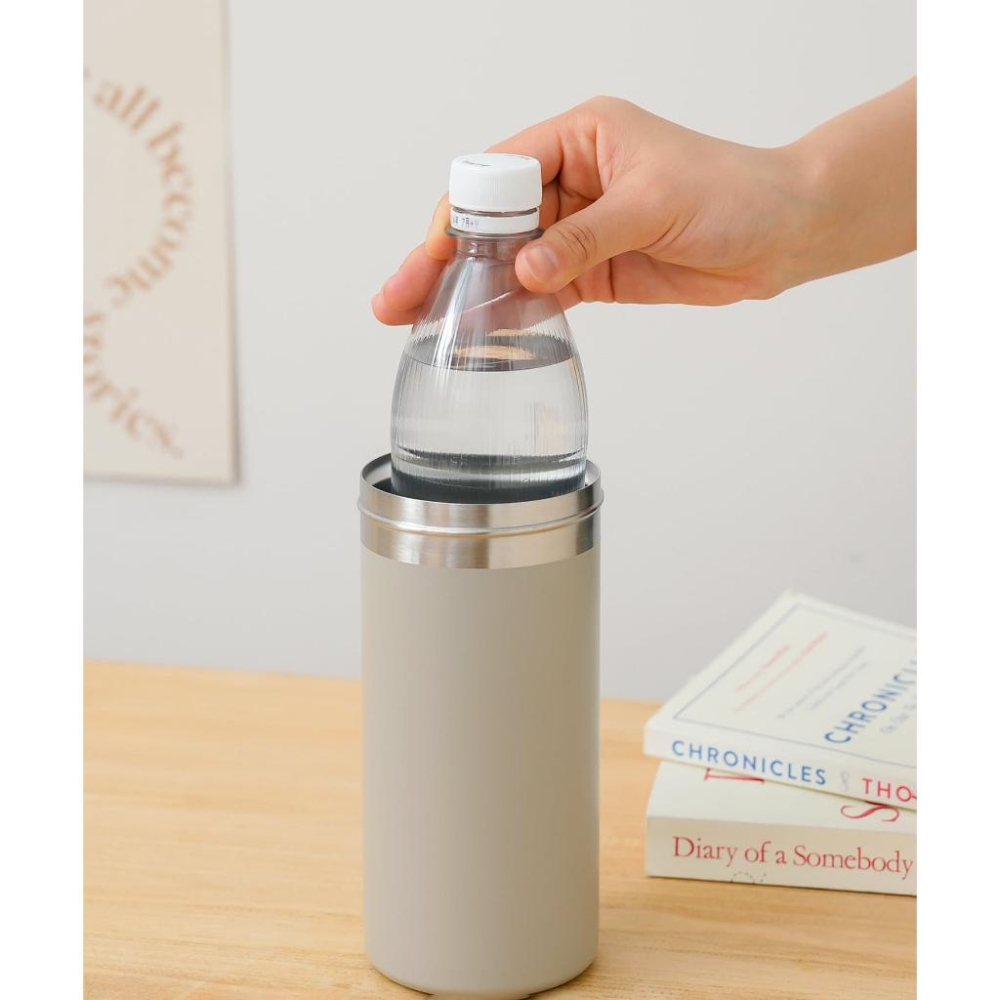 日本連線🇯🇵3coins 寶特瓶保冷杯 保冰杯 保冰套 寶特瓶保冰 保冰 保冷 寶特瓶 水壺 水瓶 寶特瓶適用 夏日必備-細節圖9