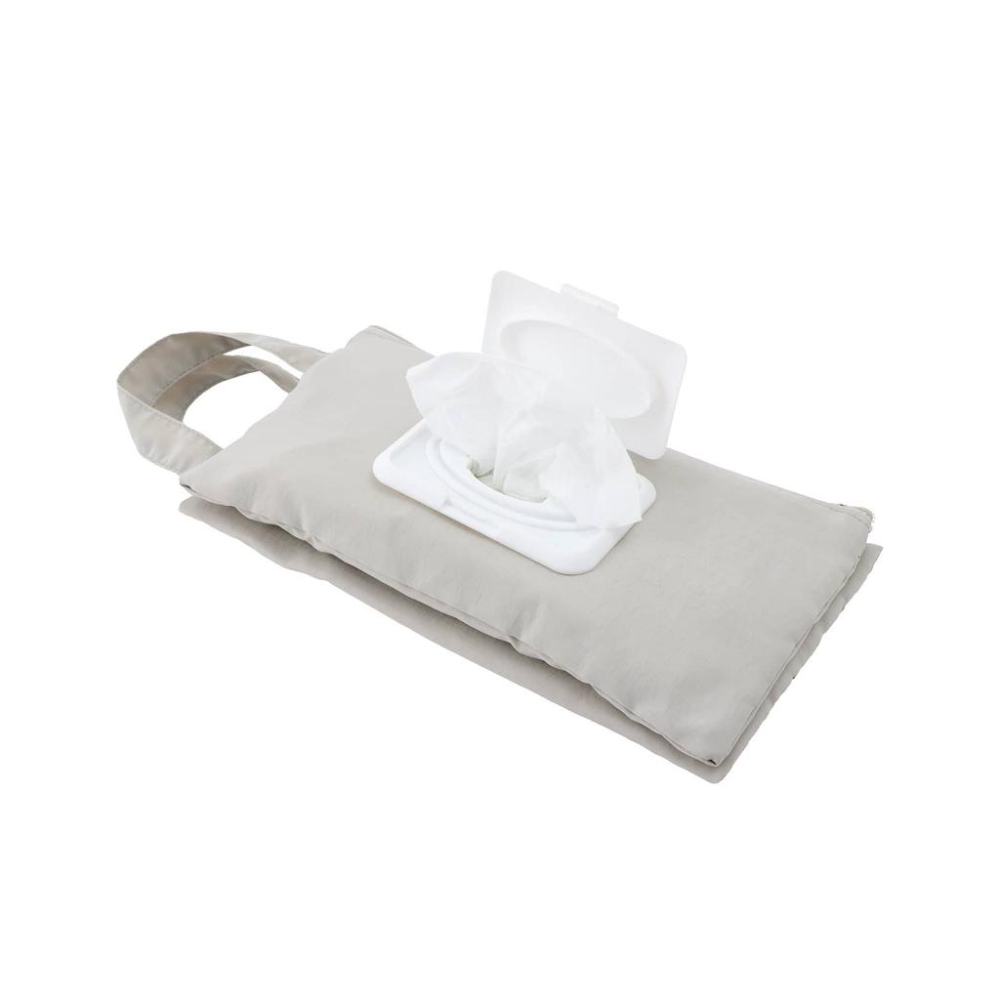 現貨在台24hr出貨🇯🇵3coins 攜帶式濕紙巾袋 面紙袋 兩用 紙巾包 推車掛袋 翻蓋式紙巾盒 車用衛生紙袋-細節圖4