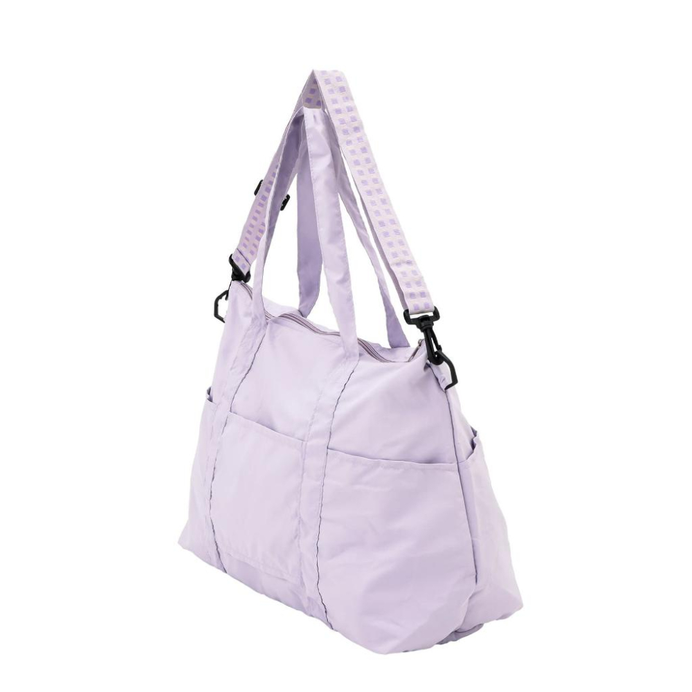 現貨在台24hr出貨🇯🇵3coins 輕量折疊旅行袋 登機袋 行李袋 旅行袋 摺疊旅行袋 旅行包 旅行收納-細節圖5