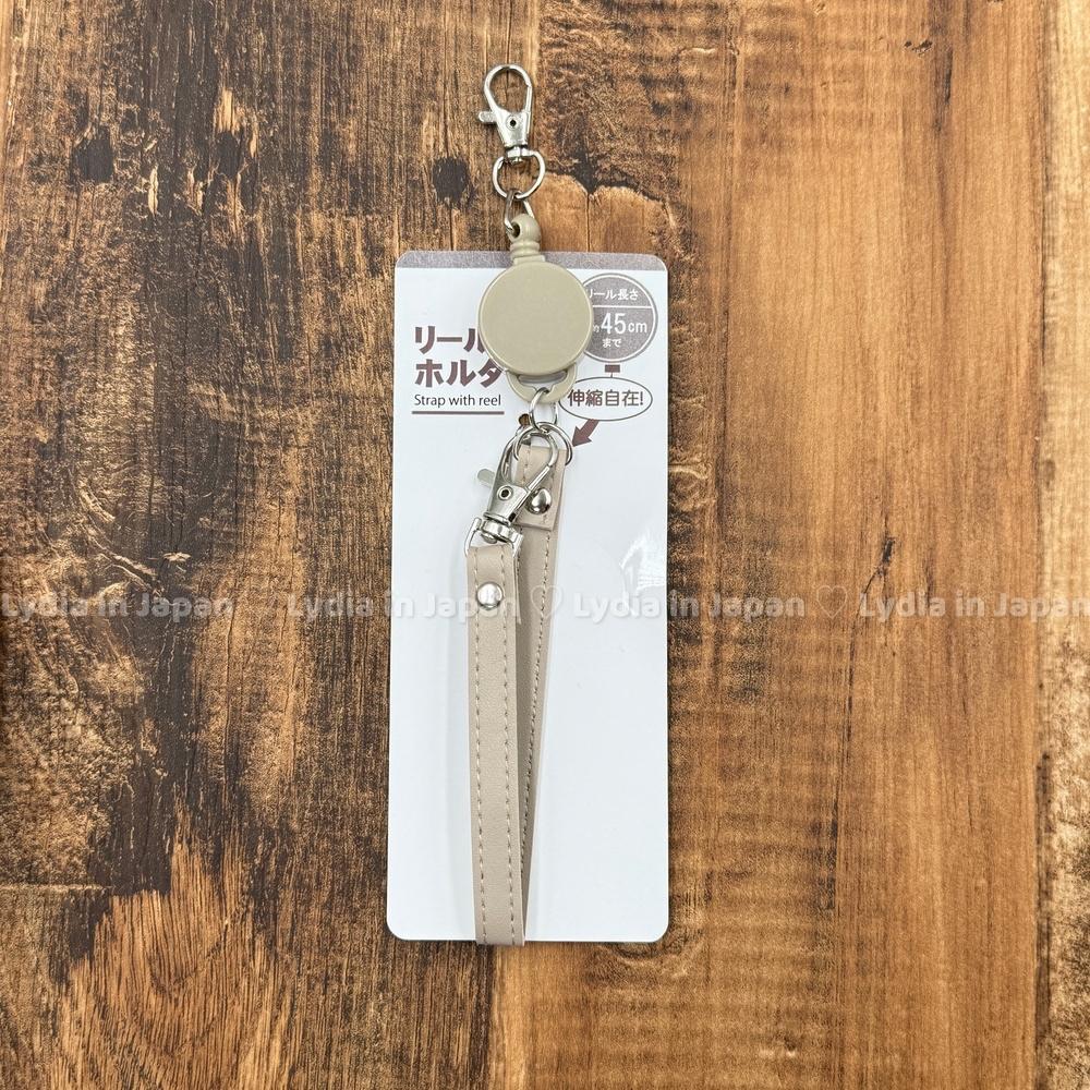 現貨在台24hr出貨🇯🇵自由伸縮扣環 鑰匙圈 捷運卡鑰匙圈 皮革 交通卡 扣環 通勤神器 seria 萬用扣環 人氣再販-細節圖5