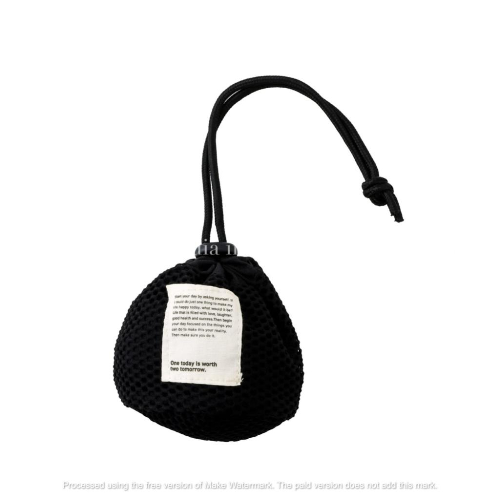 現貨在台24hr出貨🇯🇵3coins 網袋環保袋 摺疊收納 多用途購物袋 買菜包 環保袋 購物袋 旅行袋-細節圖4