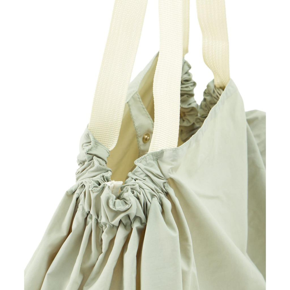 現貨在台24hr出貨🇯🇵購物籃環保袋 抽繩 束口 多用途購物袋 買菜包 環保袋 購物袋 折疊包-細節圖7