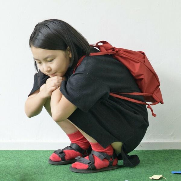 現貨在台24hr出貨🇯🇵392 plusm 防水抽繩背包 束口背包 雨季必備 肩背包 斜背包 抽繩後背包-細節圖2