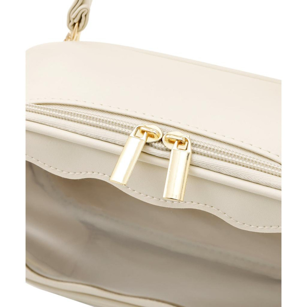 現貨在台24hr出貨🇯🇵3coins 兩用娃包 透明娃包 娃包 皮革娃包 2way 大容量 遛娃包 痛包 娃包 曬娃包-細節圖7