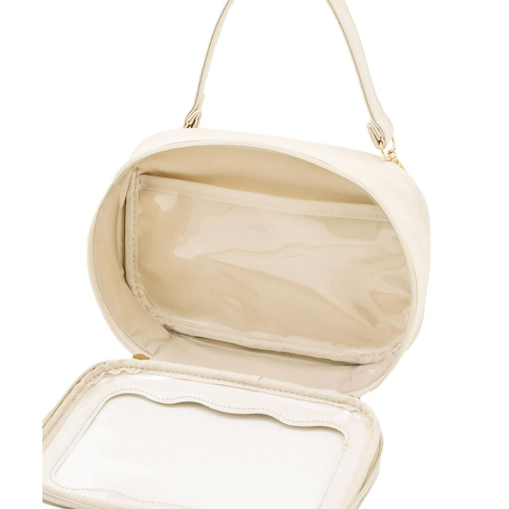 現貨在台24hr出貨🇯🇵3coins 兩用娃包 透明娃包 娃包 皮革娃包 2way 大容量 遛娃包 痛包 娃包 曬娃包-細節圖8