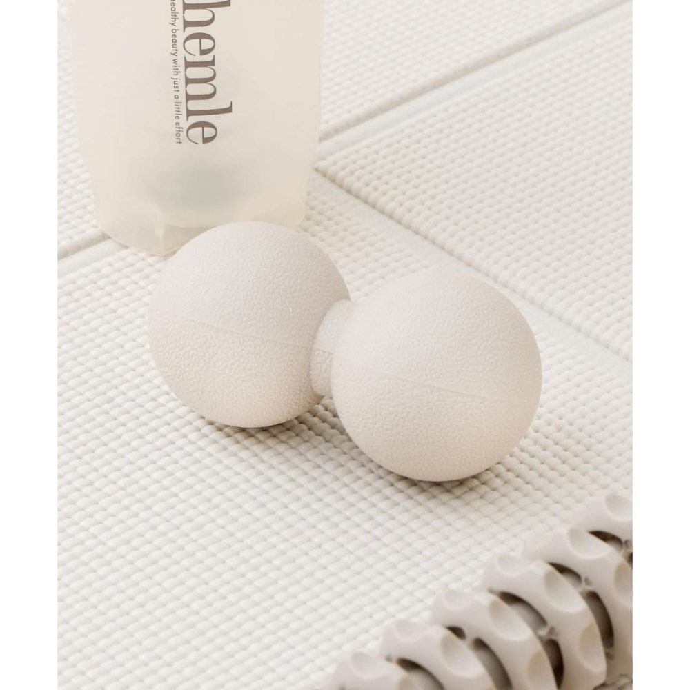 現貨在台24hr出貨🇯🇵3coins 居家運動用品 瑜伽墊 彈力帶 緩衝墊 滾筒 運動包 墊上運動 彈力球 按摩球 瑜伽-細節圖7