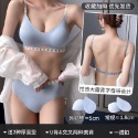 U型 美背內衣 外擴內衣 加厚墊 5cm胸墊 小胸顯大 腰細 無鋼圈 軟支撐 防下垂 集中 爆乳內衣 顯胸大-規格圖8