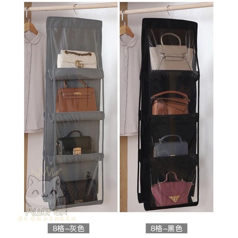 多層包包收納掛袋 包包防塵 收納袋 掛帶 包包收納袋 衣櫥收納袋 多層收納袋 儲物掛袋 包包收納 儲物掛袋-細節圖3
