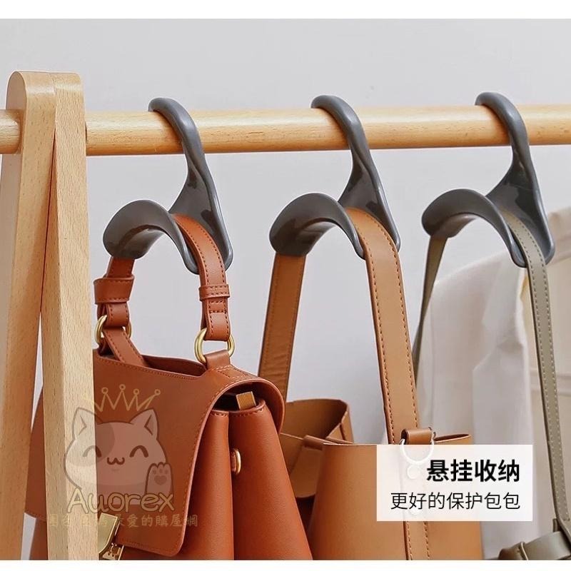 拱形包包掛勾 領帶架 皮帶架 包包收納掛勾 包包掛勾衣架 收納衣架 掛鉤 帽子絲巾多功能掛架 包包架-細節圖8