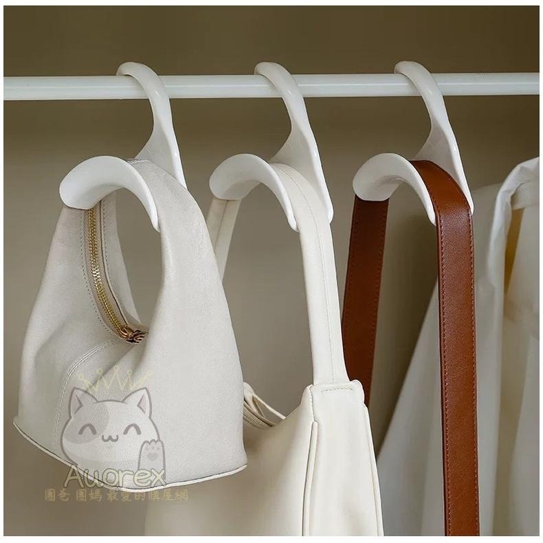 拱形包包掛勾 領帶架 皮帶架 包包收納掛勾 包包掛勾衣架 收納衣架 掛鉤 帽子絲巾多功能掛架 包包架-細節圖9