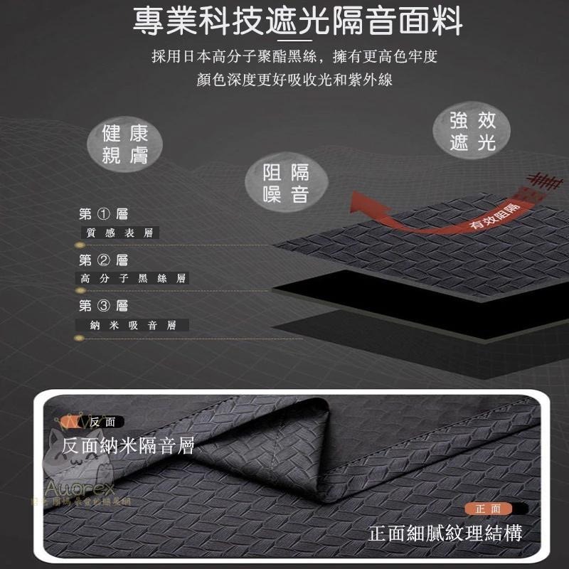 隔音窗簾 臥室窗簾 簡約客廳窗簾 全遮光吸音窗簾 超強馬路隔音專業降噪窗簾 掛鉤式窗簾 加厚棉麻遮陽簾 靜音窗簾 隔音簾-細節圖4