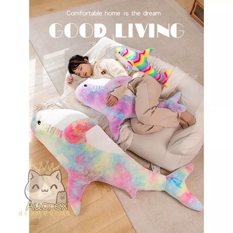 鯊魚抱枕 大鯊魚娃娃 鯊魚玩偶 160cm 鯊魚靠枕 公仔 娃娃玩偶 鯊魚長條 趴睡 靠腰 夾腿長枕 情人節 交換禮物-細節圖7