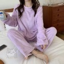 2023 秋冬 睡衣套裝 珊瑚絨 暖暖服 居家套裝 加厚 寬鬆 居家服 休閒套裝 網紅 睡衣套裝-規格圖4