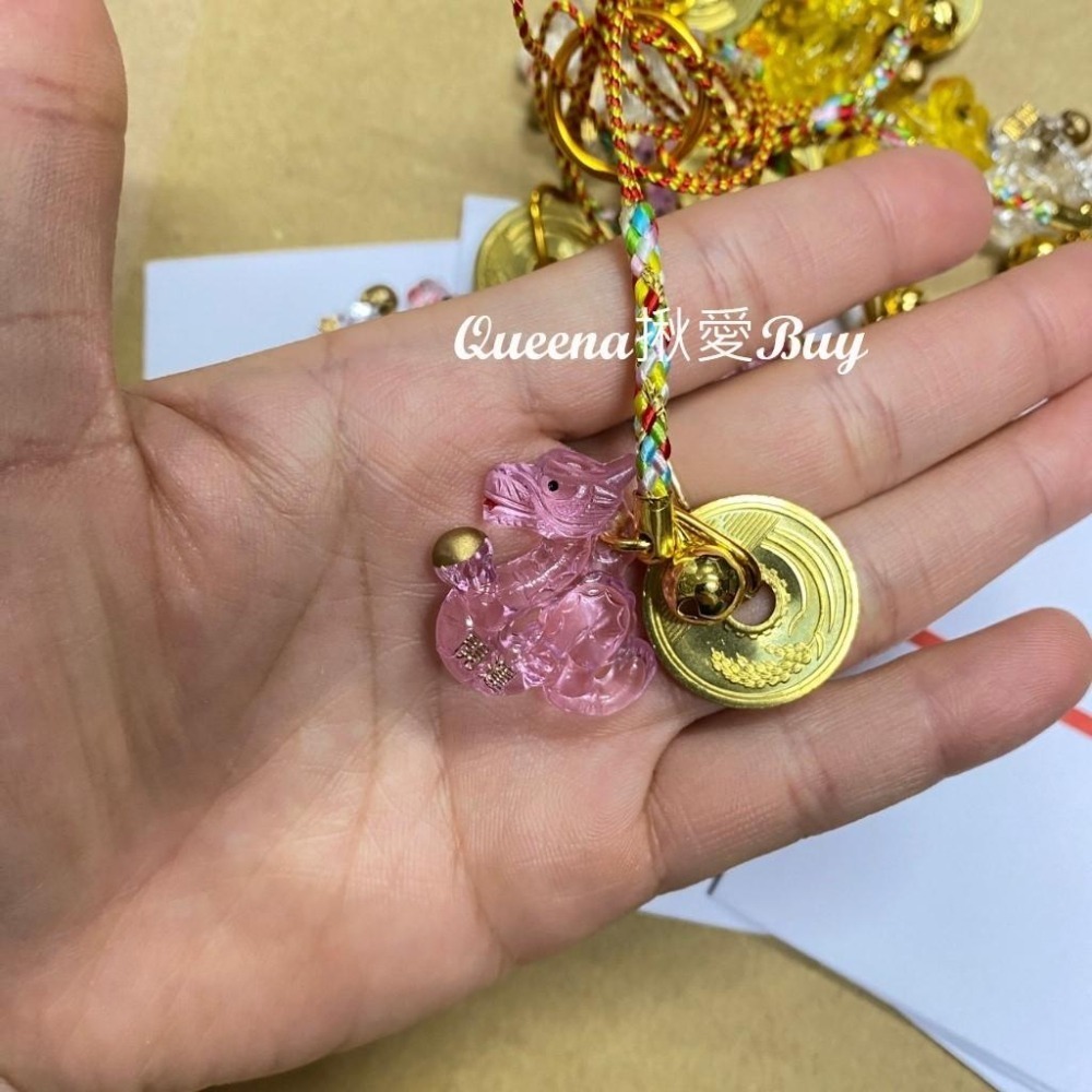 💓Queena揪愛BUY⏩日本代購✈日本製 龍/祈福御守 五円御緣✈結緣 開運 掛飾吊飾 招財納福-細節圖3