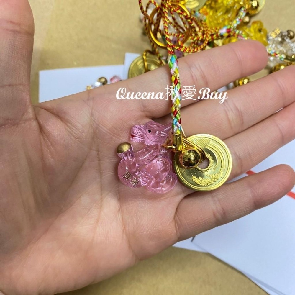 💓Queena揪愛BUY⏩日本代購✈日本製 龍/祈福御守 五円御緣✈結緣 開運 掛飾吊飾 招財納福-細節圖4