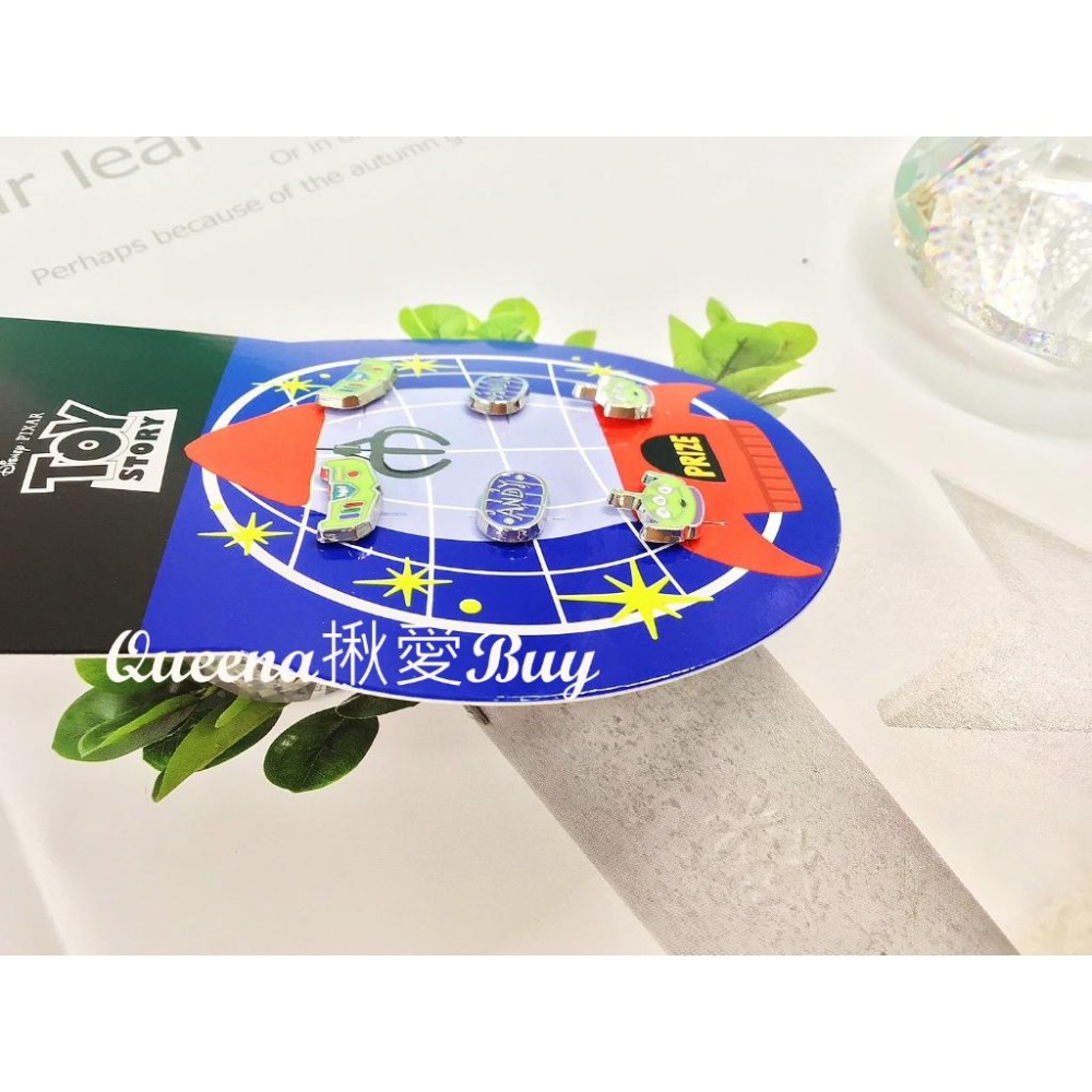 💓Queena揪愛BUY🆙⏩日本代購✈️日本 粧美堂 迪士尼三眼怪耳環 6入組✈皮克斯耳針 玩具總動員 巴斯✈-細節圖3