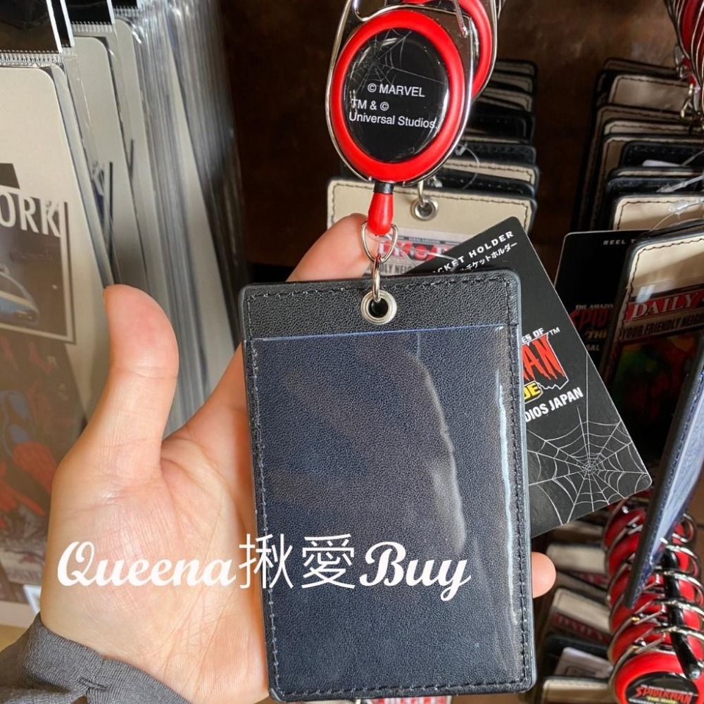 💓Queena揪愛BUY🆙⏩日本環球代購✈蜘蛛人伸縮卡套 反光款✈漫威Marvel 可拉伸證件套 悠遊卡✈USJ-細節圖3