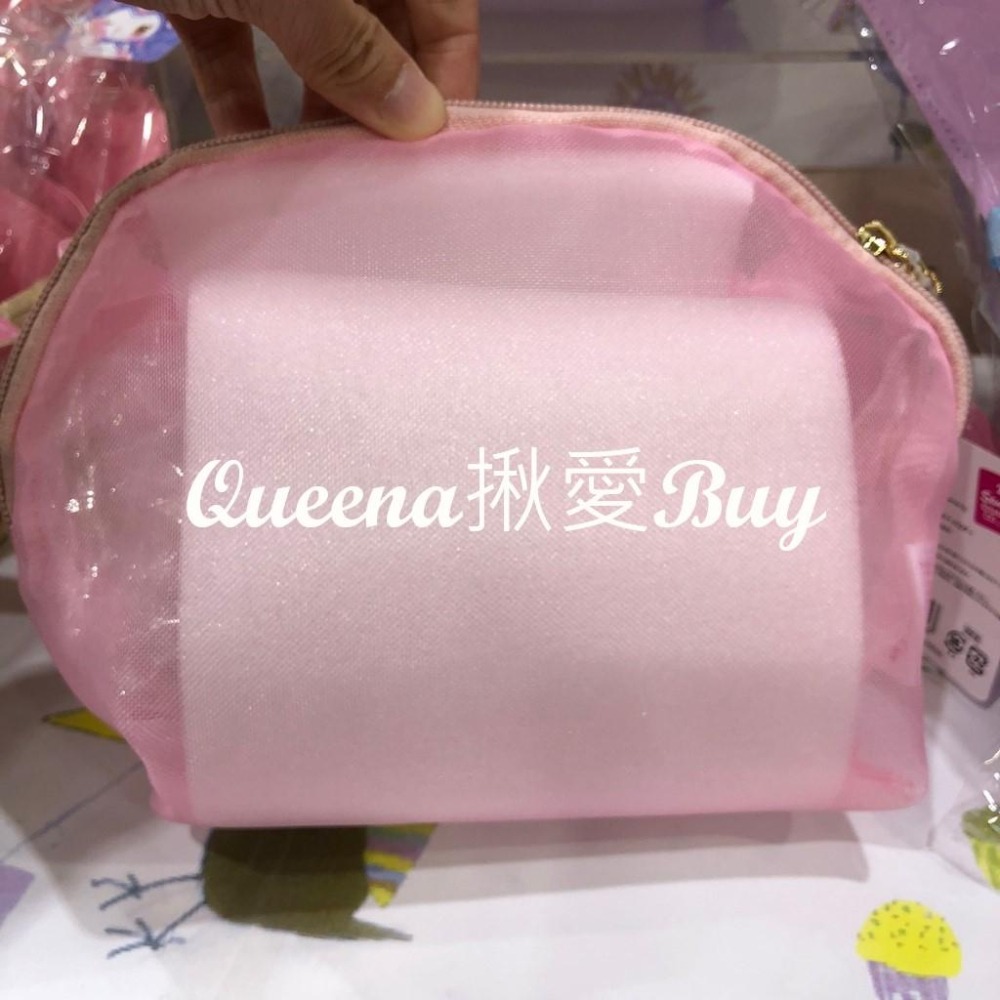 💓Queena揪愛BUY🆙⏩日本代購✈日本限定販售 三麗鷗網紗拉鍊包✈收納袋旅行包盥洗包✈美樂蒂 酷洛米✈-細節圖2