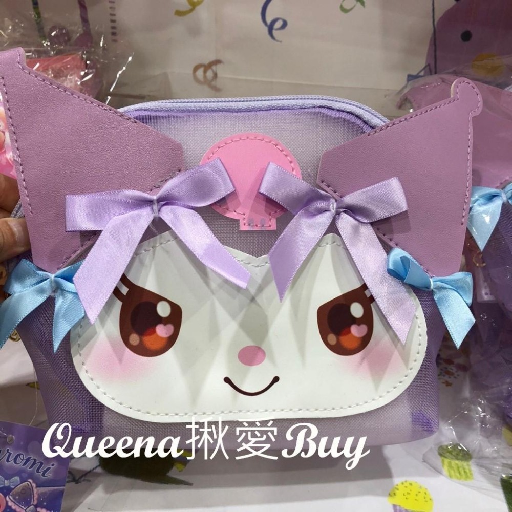 💓Queena揪愛BUY🆙⏩日本代購✈日本限定販售 三麗鷗網紗拉鍊包✈收納袋旅行包盥洗包✈美樂蒂 酷洛米✈-細節圖5