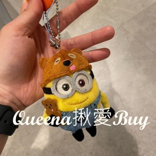 Queena揪愛BUY⏩日本環球代購✈Minions Tim熊✈小小兵戴小熊帽 吊飾✈提姆熊✈環球影城USJ