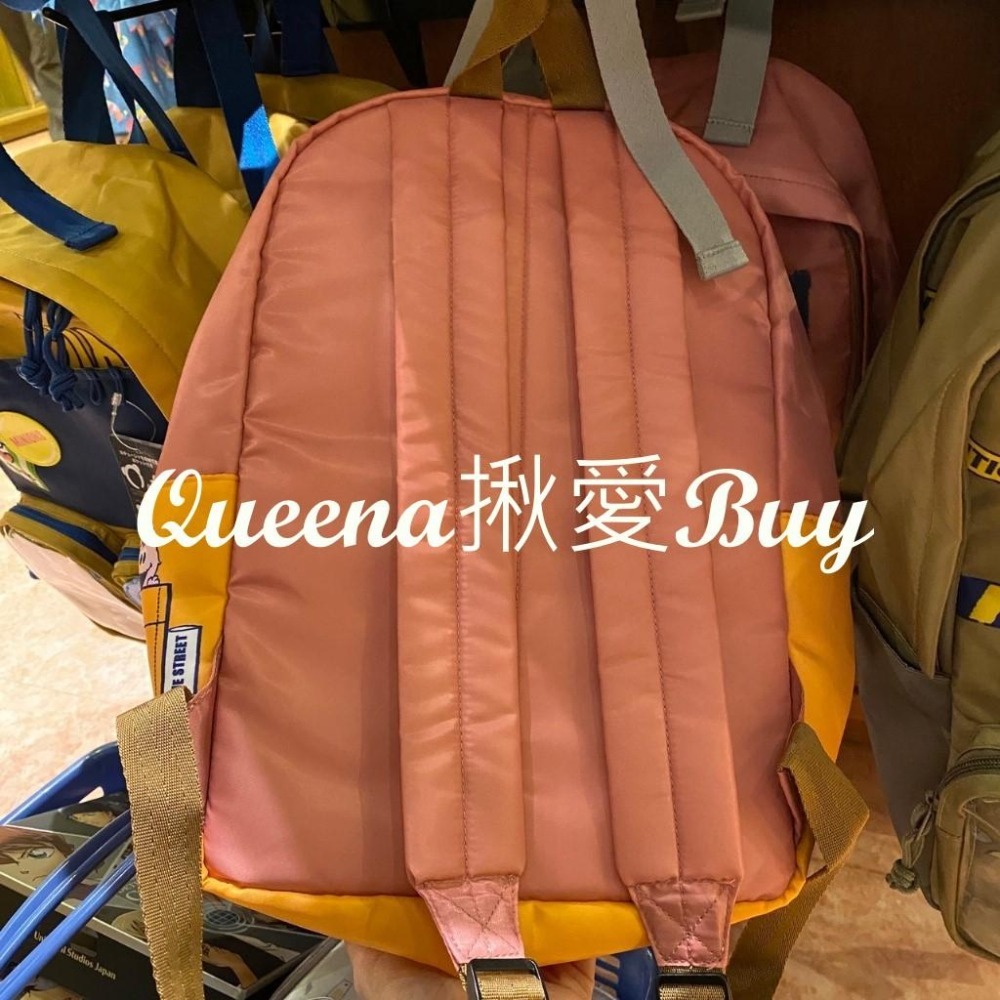 💓Queena揪愛BUY🆙⏩日本環球代購✈環球 多口袋收納後背包✈小小兵 芝麻街✈男女輕量後背包 ✈環球影城USJ-細節圖6