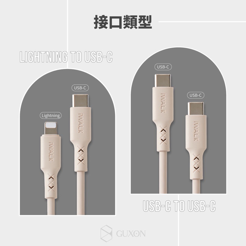 iWALK 液態矽膠快充線  PD 20W 60W蘋果 安卓 apple Type-c 充電線 傳輸線 iPhon充電線-細節圖5