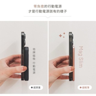 【Photofast】Mag Slim超薄磁吸無線行動電源 5000mAh MagSafe磁吸 行充 行動電源 快充-細節圖4