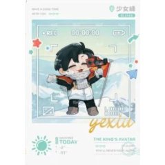 【預出／部分現貨】全職高手榮耀之約４－邪惡拍立得(S)/瑞士漫遊拍立得閃卡-規格圖1