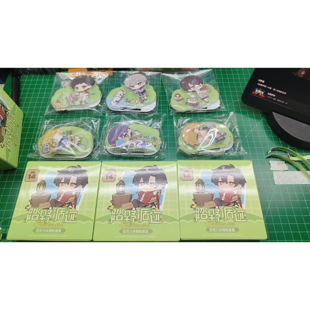 【現貨／拚】全職高手-踏野循跡　吧唧／冰箱貼/打卡棒-細節圖4