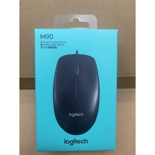 沛佳電腦 新莊 內湖 羅技 Logitech M90 滑鼠 有線滑鼠 基本款滑鼠 USB 三年保固