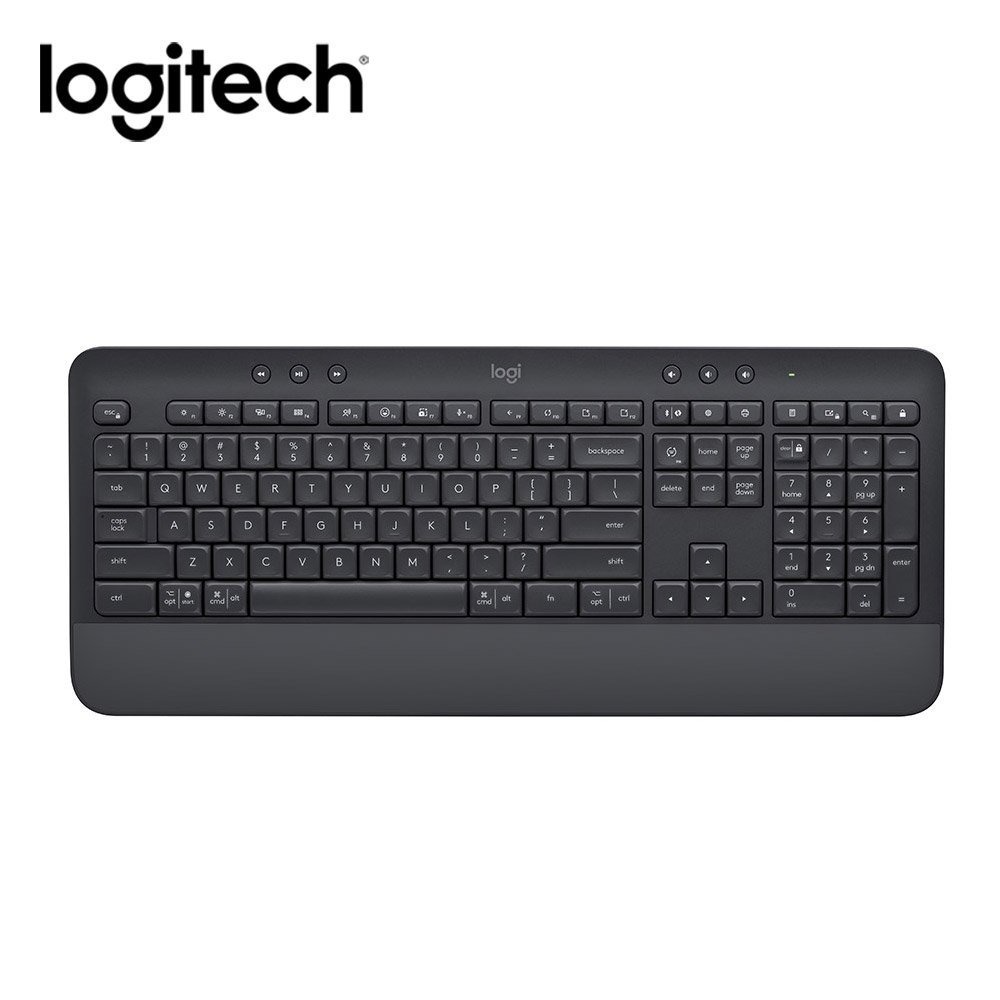 新莊 內湖 自取價1370元 羅技 logitech K650 無線鍵盤 黑/白 二色 台灣公司貨 一年保固-細節圖2