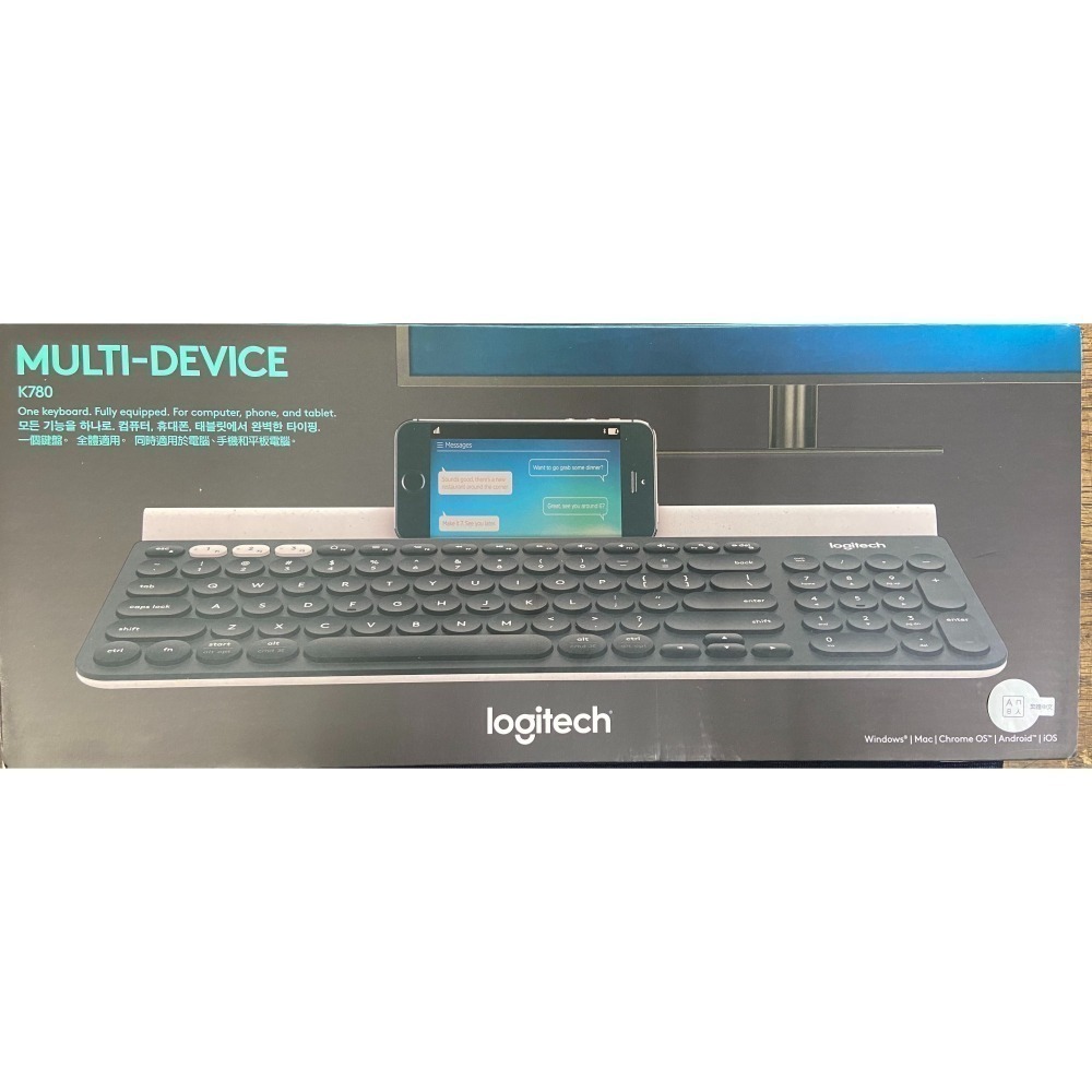 沛佳電腦 羅技 K780 跨平台藍牙鍵盤 台灣公司貨 繁體中文 ㄅㄆㄇ 台灣公司貨 三裝置-細節圖2