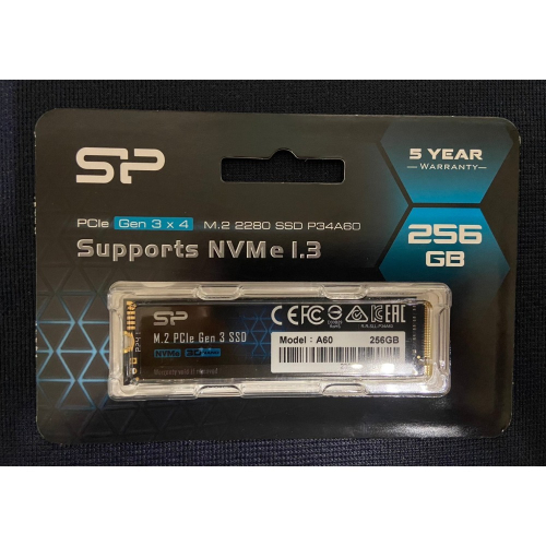 沛佳電腦 新莊內湖 SP廣穎 256GB M.2 PCIe固態硬碟 SP256GBP34A60M28