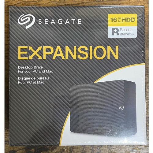 沛佳電腦 新莊 內湖 Seagate Expansion 16TB 16T3.5吋外接硬碟 台灣公司貨