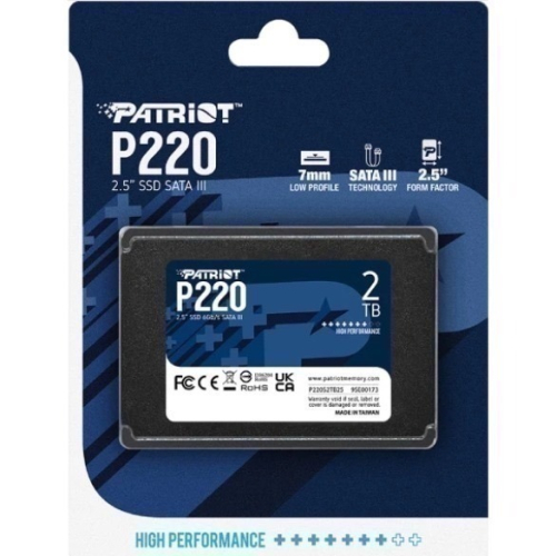 沛佳電腦 新莊 內湖 Patriot美商博帝 P220 64GB 2.5吋 SSD固態硬碟