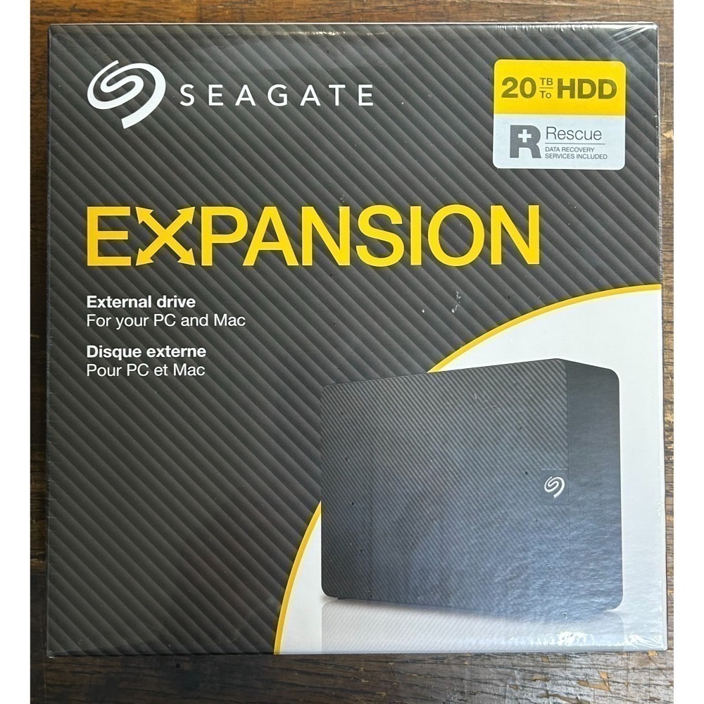 新莊 內湖 Seagate Expansion 20TB 20T 外接硬碟 (STKP20000400) 台灣公司貨-細節圖2